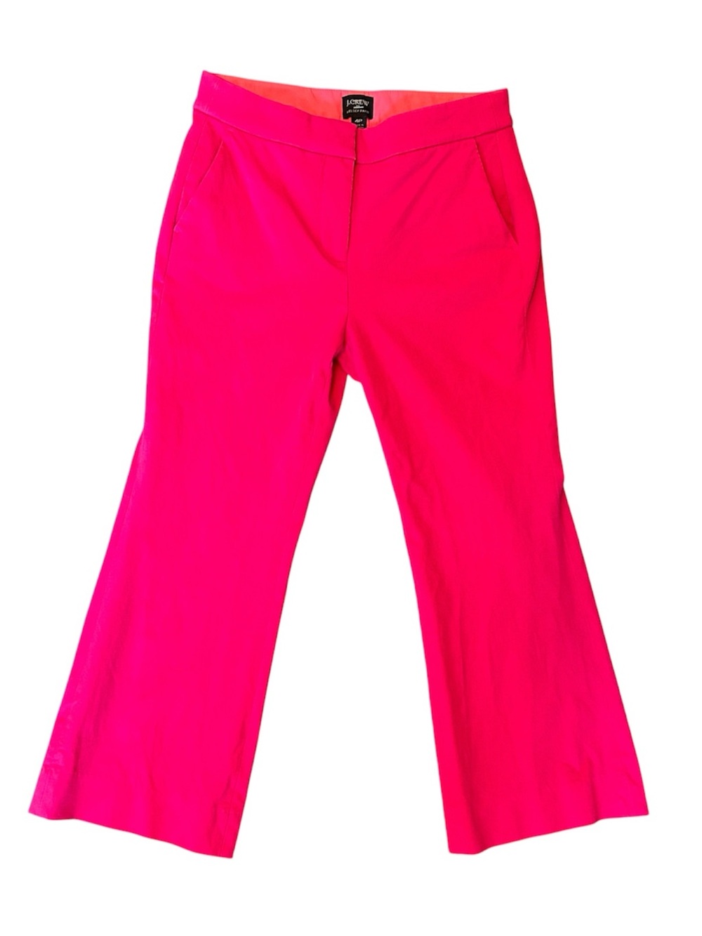J. Crew women’s dress pants Kelsey Pink cropped SZ 4P / petite office #291
